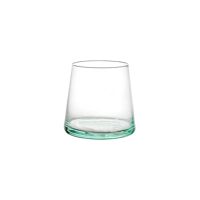  JOHN'S - beker - glas - DIA 8,5 x H 8 cm - licht groen