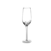  BUBBLE - champagnefluit - glas - DIA 5 x H 25 cm - transparant