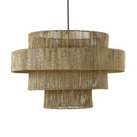  CORFU - hanging lamp - jute - DIA 70 x H 48 cm - natural