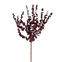  LOULOU - artificiële bloem - kunststof - H 119 cm - bordeaux