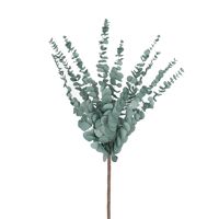  LOULOU - artificiële bloem - kunststof - H 119 cm - ijsblauw