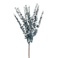  LOULOU - artificiële bloem - kunststof - H 119 cm - teal