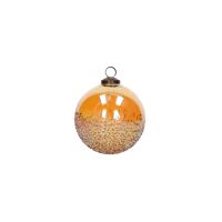  ESFERA - kerstbal - glas - DIA 12 cm - amber