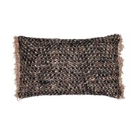  THERESA - cushion - cotton - L 50 x W 30 cm - brown