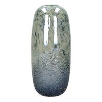  GLACIAR - vase - verre - DIA 15,5 x H 35 cm - gris/beige