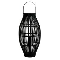  AURORA - lantaarn - bamboe - DIA 35 x H 69,5 cm - zwart