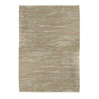  TANIYA - rug - recycled leather - L 240 x W 180 cm - natural