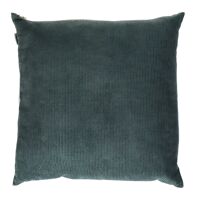  MANCHESTER - cushion - velvet - L 45 x W 45 cm - light grey
