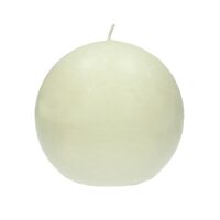  CANDLE - candle - paraffin wax - DIA 9 cm - ivory