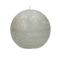  CANDLE - candle - paraffin wax - DIA 9 cm - linen