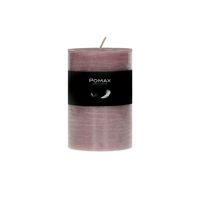  CANDLE - candle - paraffin wax - DIA 7 x H 10 cm - light pink