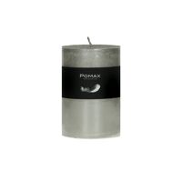  CANDLE - candle - paraffin wax - DIA 7 x H 10 cm - silver