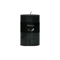  CANDLE - candle - paraffin wax - DIA 7 x H 10 cm - black
