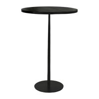  BISTRO - bar table - mango wood / metal - DIA 70 x H 104 cm - black