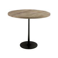  BISTRO - dining table - mango wood / metal - DIA 90 x H 76 cm - natural