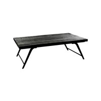  OHIO - coffee table - mango wood / metal - L 125 x W 75 x H 38 cm - black