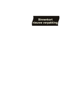 Nieuwe verpakking