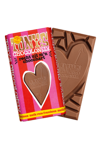 Barre d'amour au chocolat de Tony's