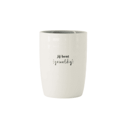 Koffiemok je bent geweldig wit/grijsblauw / Zusss