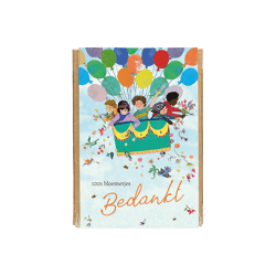 Giftbox met 4 zaadbommetjes mini - 1001 bloemetjes, bedankt / Blossombs