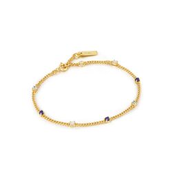 Ania Haie Lapis chain Bracelet