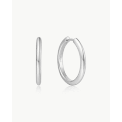 Ania Haie Tube medium huggie hoop earrings