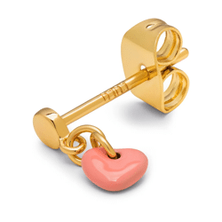 Earstud Short Love U - Burnt Coral / Lulu Copenhagen 