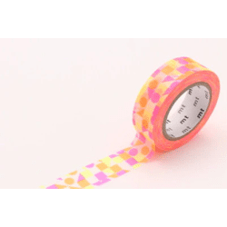 Mt Tape Maru Sankaku Shikaku Pink