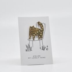 Pin Cat / Atelier My Lovely Thing