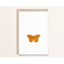 Wenskaart Keizersmantel butterfly / Kathings