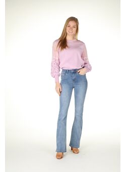 Jeans broek flair