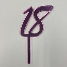 18 - cake topper sierlijk