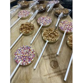 chocolade lolly sprinkels