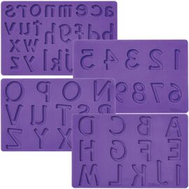 Letter/numbers set - Wilton Fondant & Gum paste molds
