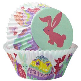 bunny peek - baking cups - Wilton