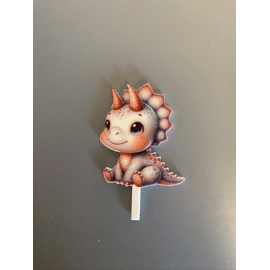 cute dino - cake topper 
