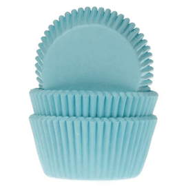 Turquoise - baking cups