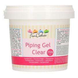 Clear piping gel