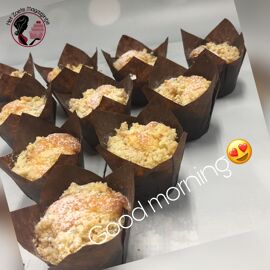 assortiment mini muffins crumble