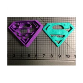 Logo superman - koekjes uitsteker 'groot'