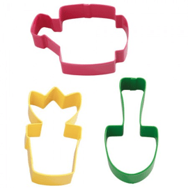 garden - cookie cutter set - Wilton