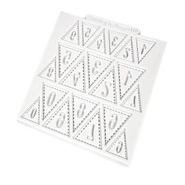 bunting numbers - Design mat