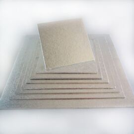 cake board 4mm, square 15cmcake board - vierkant 15cm - FunCakes