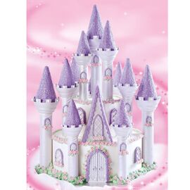 romantic castle cake set - Wilton