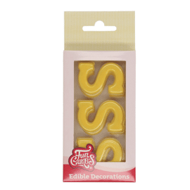Choco decoratie letter S
