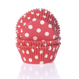 rood stip - baking cups - HOM