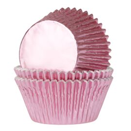 baby roze 'folie' baking cups -  HOM