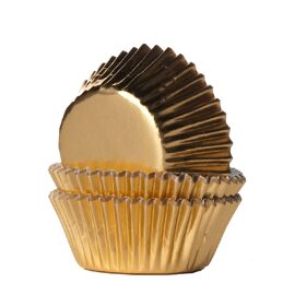 goud -  mini baking cups - HOM