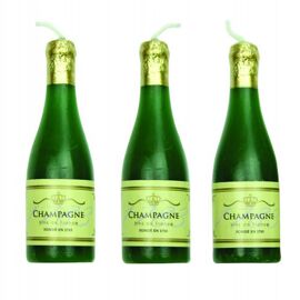champagne candles set 