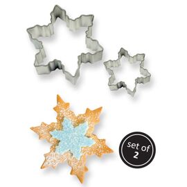 Snowflake cookie cutter set - PME